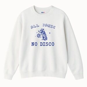 BN Peachy Peach All Panic No Disco Sweatshirt